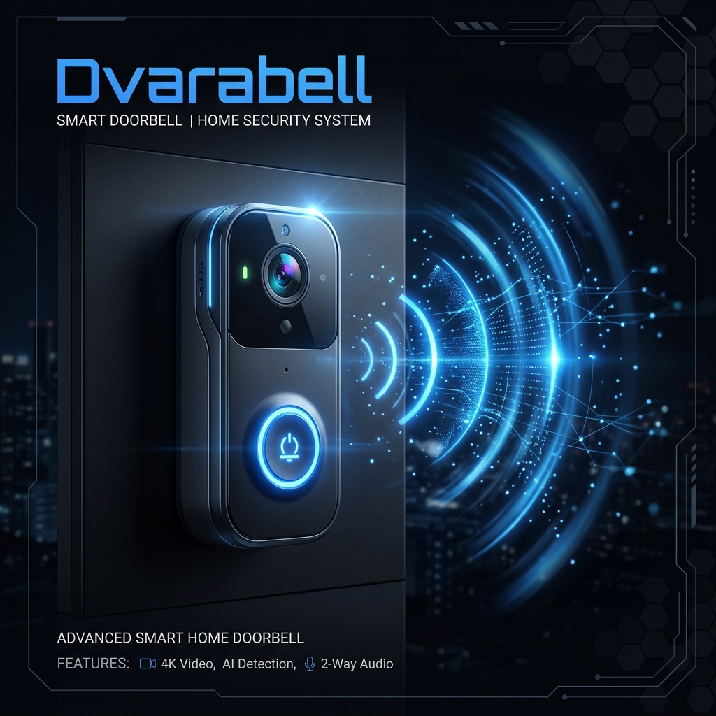 Dvarabell — smart doorbell product website